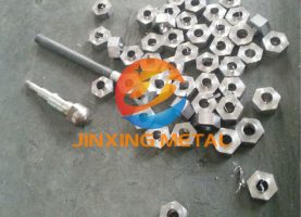 Tantalum bolt and nut