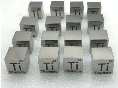 Titanium Cube Titanium Block Price per KG with Laser Engraving