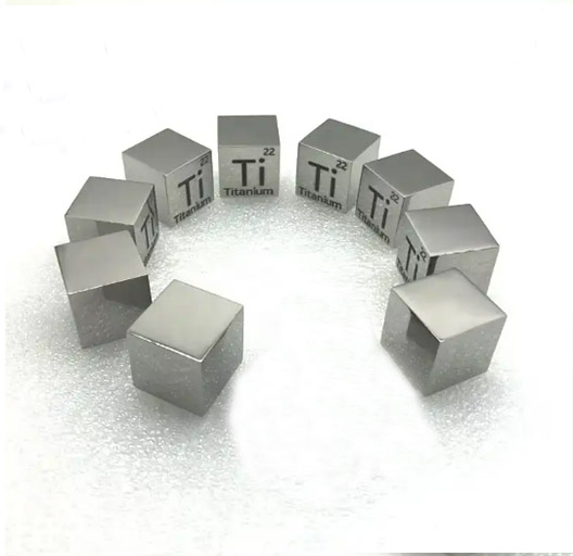 Titanium Cube Titanium Block
