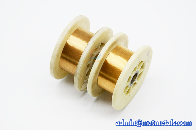 Au-Plated Tungsten Wire